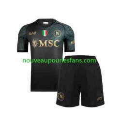 Maillot Naples Enfant Tenue 3ème 2023-2024 Manche Courte