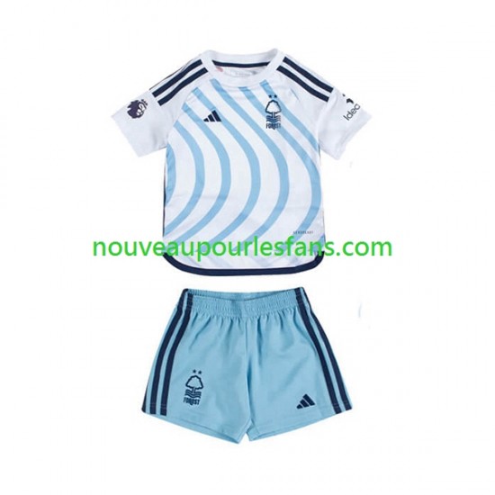 Maillot Nottingham Forest Enfant Tenue Extérieur 2023-2024 Manche Courte