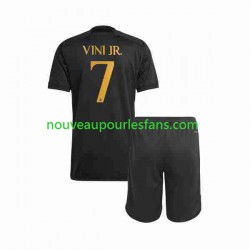 Maillot Real Madrid Vini Jr 7 Enfant Tenue 3ème 2023-2024 Manche Courte