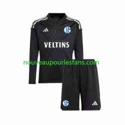 Maillot Schalke 04 Gardien Enfant Tenue Extérieur 2023-2024 Manche Longue