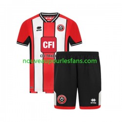 Maillot Sheffield United Enfant Tenue Domicile 2023-2024 Manche Courte