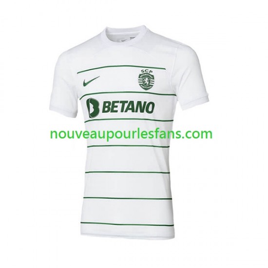 Maillot Sporting CP Homme Tenue Extérieur 2023-2024 Manche Courte