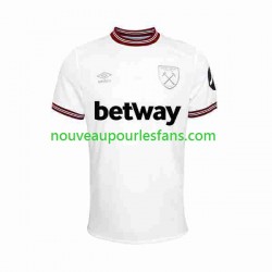 Maillot West Ham United Homme Tenue Extérieur 2023-2024 Manche Courte