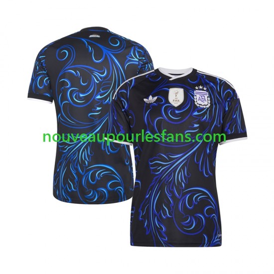 Maillot Argentine Homme Tenue Extérieur Coupe du Monde 2026 Manche Courte