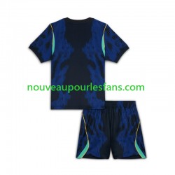 Maillot Brésil Enfant Tenue Extérieur Coupe du Monde 2026 Manche Courte
