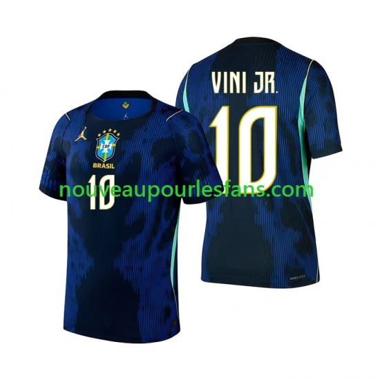 Maillot Brésil Vinicius Junior 10 Homme Tenue Extérieur Coupe du Monde 2026 Manche Courte