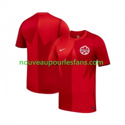 Maillot Canada Homme Tenue Domicile Coupe du Monde 2026 Manche Courte