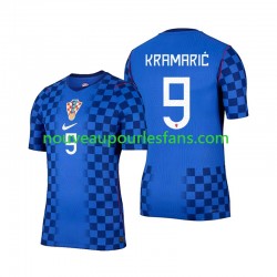 Maillot Croatie Andrej Kramaric 9 Homme Tenue Extérieur Coupe du Monde 2026 Manche Courte