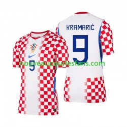 Maillot Croatie Andrej Kramaric 9 Homme Tenue Domicile Coupe du Monde 2026 Manche Courte