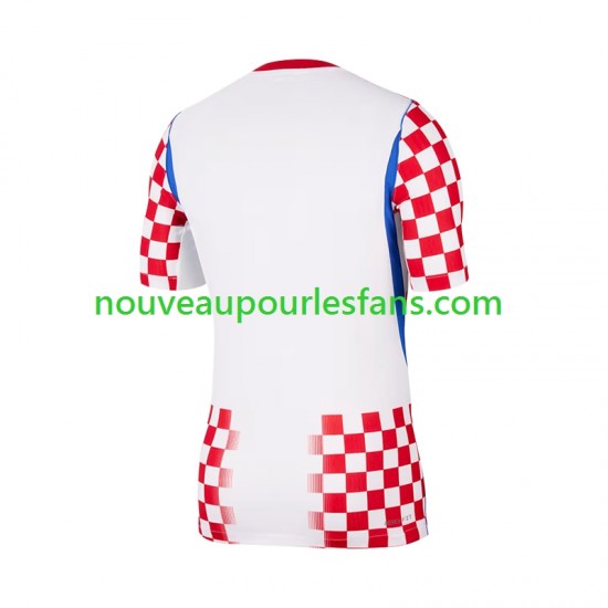 Maillot Croatie Homme Tenue Domicile Coupe du Monde 2026 Manche Courte