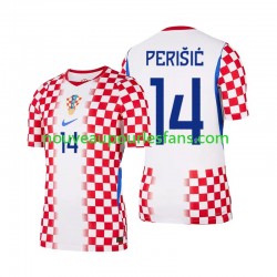 Maillot Croatie Ivan Perisic 14 Homme Tenue Domicile Coupe du Monde 2026 Manche Courte
