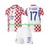 Maillot Croatie Petar Sucic 17 Enfant Tenue Domicile Coupe du Monde 2026 Manche Courte