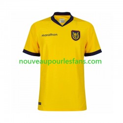 Maillot Ecuador Homme Tenue Domicile Coupe du Monde 2026 Manche Courte