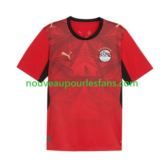 Maillot Égypte Homme Tenue Domicile Coupe du Monde 2026 Manche Courte