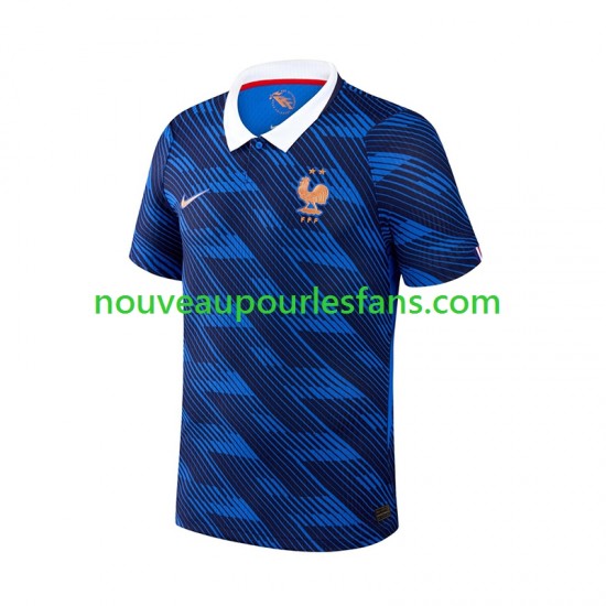 Maillot France Homme Tenue Domicile Coupe du Monde 2026 Manche Courte