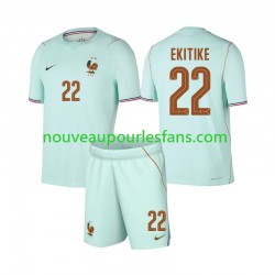 Maillot France Hugo Ekitike 22 Enfant Tenue Extérieur Coupe du Monde 2026 Manche Courte