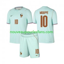 Maillot France Mbappé Kylian 10 Enfant Tenue Extérieur Coupe du Monde 2026 Manche Courte