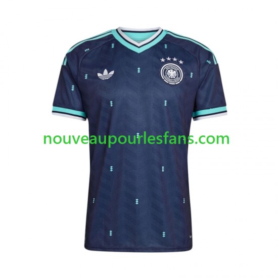 Maillot Allemagne Homme Tenue Extérieur Coupe du Monde 2026 Manche Courte