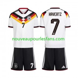 Maillot Allemagne Kai Havertz 7 Enfant Tenue Domicile Coupe du Monde 2026 Manche Courte
