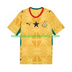 Maillot Ghana Homme Tenue Extérieur Coupe du Monde 2026 Manche Courte