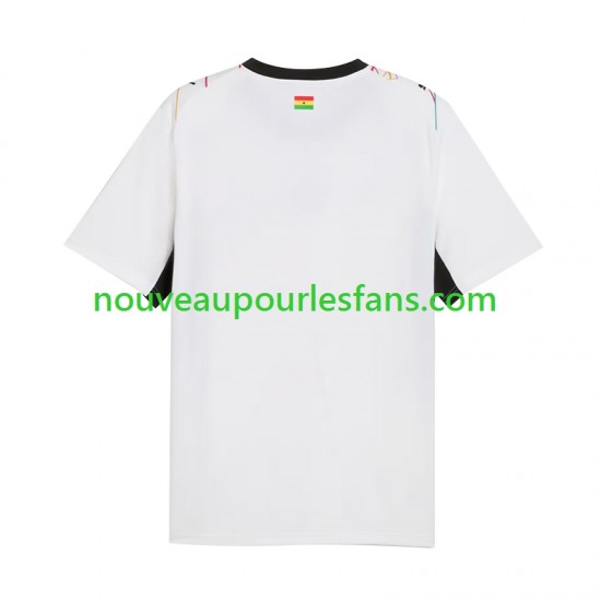Maillot Ghana Homme Tenue Domicile Coupe du Monde 2026 Manche Courte