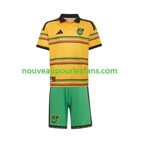 Maillot Jamaïque Enfant Tenue Domicile Coupe du Monde 2026 Manche Courte