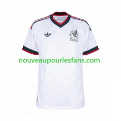 Maillot Mexique Homme Tenue Extérieur Coupe du Monde 2026 Manche Courte