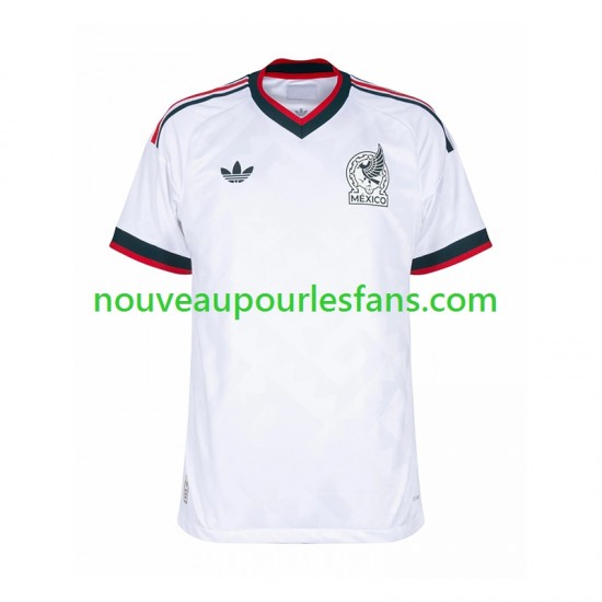Maillot Mexique Homme Tenue Extérieur Coupe du Monde 2026 Manche Courte
