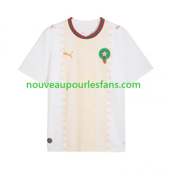 Maillot Maroc Homme Tenue Extérieur Coupe du Monde 2026 Manche Courte
