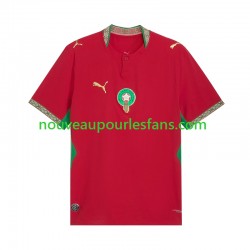 Maillot Maroc Homme Tenue Domicile Coupe du Monde 2026 Manche Courte