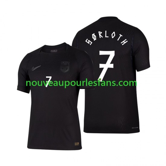 Maillot Norvège Alexander Sorloth 7 Homme Tenue Extérieur Coupe du Monde 2026 Manche Courte
