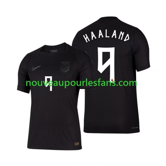 Maillot Norvège Erling Haaland 9 Homme Tenue Extérieur Coupe du Monde 2026 Manche Courte