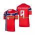 Maillot Norvège Erling Haaland 9 Homme Tenue Domicile Coupe du Monde 2026 Manche Courte