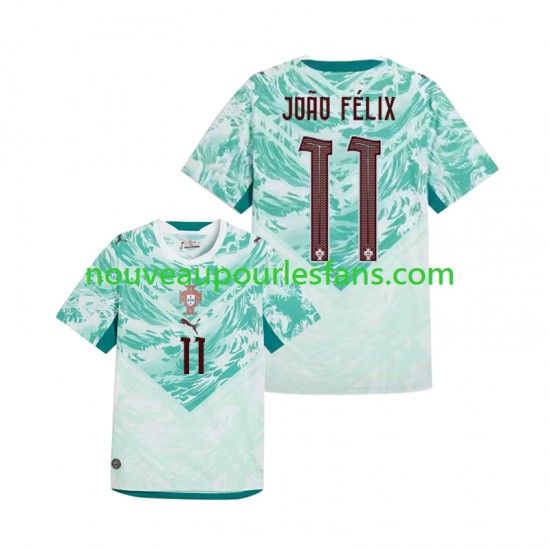 Maillot Portugal Joao Felix 11 Homme Tenue Extérieur Coupe du Monde 2026 Manche Courte