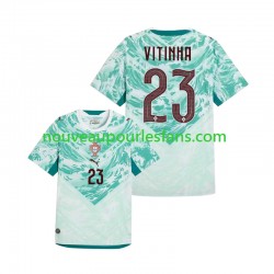 Maillot Portugal Vitinha 23 Homme Tenue Extérieur Coupe du Monde 2026 Manche Courte