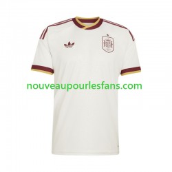 Maillot Espagne Homme Tenue Extérieur Coupe du Monde 2026 Manche Courte