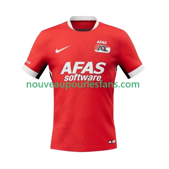 Maillot AZ Alkmaar Homme Tenue Domicile 2025-2026 Manche Courte