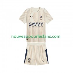 Maillot Al Hilal CWC Enfant Tenue Extérieur 2025-2026 Manche Courte