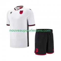 Maillot Albanie Enfant Tenue Extérieur 2025-2026 Manche Courte