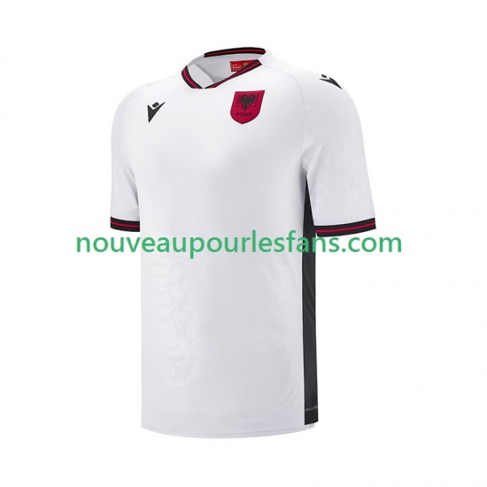 Maillot Albanie Homme Tenue Extérieur 2025-2026 Manche Courte