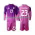 Maillot Argentine Emiliano Martinez 23 Gardien Enfant Tenue Domicile 2025 Manche Longue