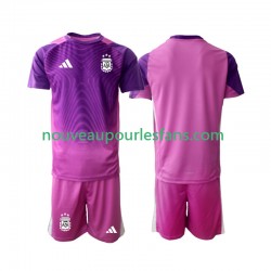 Maillot Argentine Gardien Enfant Tenue Domicile 2025 Manche Courte