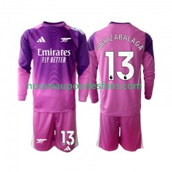 Maillot Arsenal Kepa Arrizabalaga 13 Gardien Enfant Tenue 3ème 2025-2026 Manche Longue