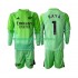 Maillot Arsenal Raya 1 Gardien Enfant Tenue Extérieur 2025-2026 Manche Longue