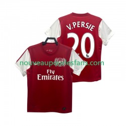 Maillot Arsenal V PERSIE 20 2012 Rétro Homme Tenue Domicile 2011 Manche Courte