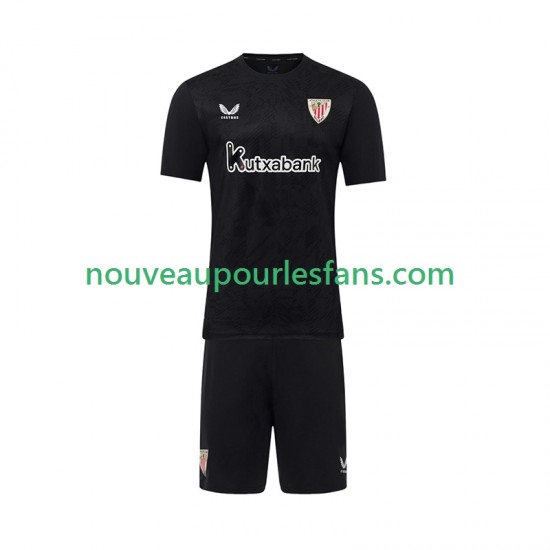 Maillot Athletic Bilbao Gardien Enfant Tenue Domicile 2025-2026 Manche Courte