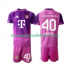 Maillot Bayern Munich Jonas Urbig 40 Gardien Enfant Tenue 4ème 2025-2026 Manche Courte