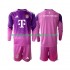 Maillot Bayern Munich Gardien Enfant Tenue 4ème 2025-2026 Manche Longue