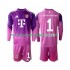 Maillot Bayern Munich Manuel Neuer 1 Gardien Enfant Tenue 4ème 2025-2026 Manche Longue