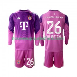 Maillot Bayern Munich Sven Ulreich 26 Gardien Enfant Tenue 4ème 2025-2026 Manche Longue